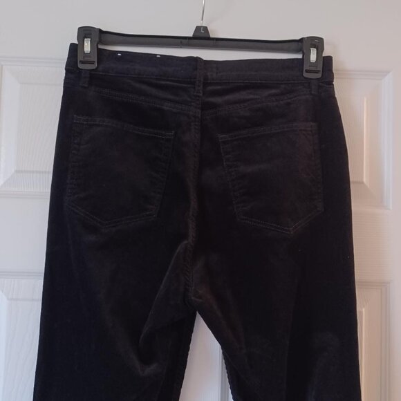 NWOT LOFT "Made and Loved" Modern Velvet Skinny Jeans in Black Size 8 (29) - Picture 9 of 12